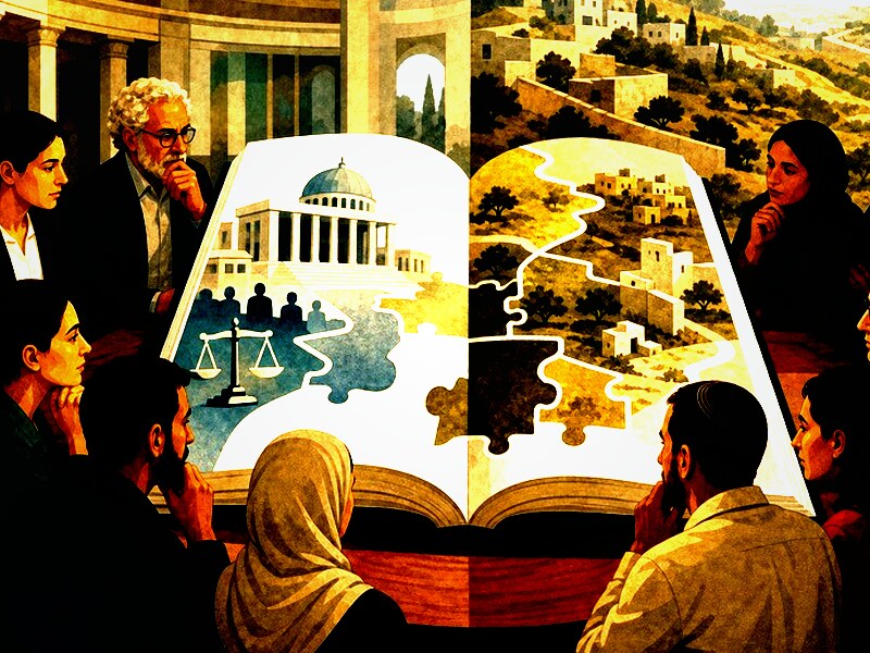 איור עריכתי: פלורליזמים חלופיים: חוקתיות ישראלית ואמריקאית במבט השוואתי