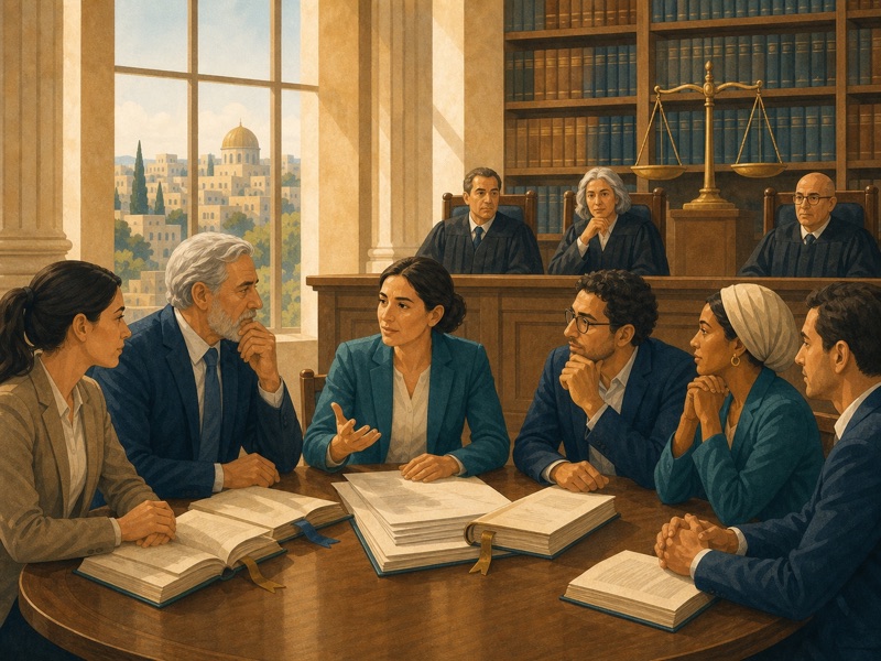 איור על משפט בין-לאומי, בתי משפט וזכויות אדם מול פופוליזם