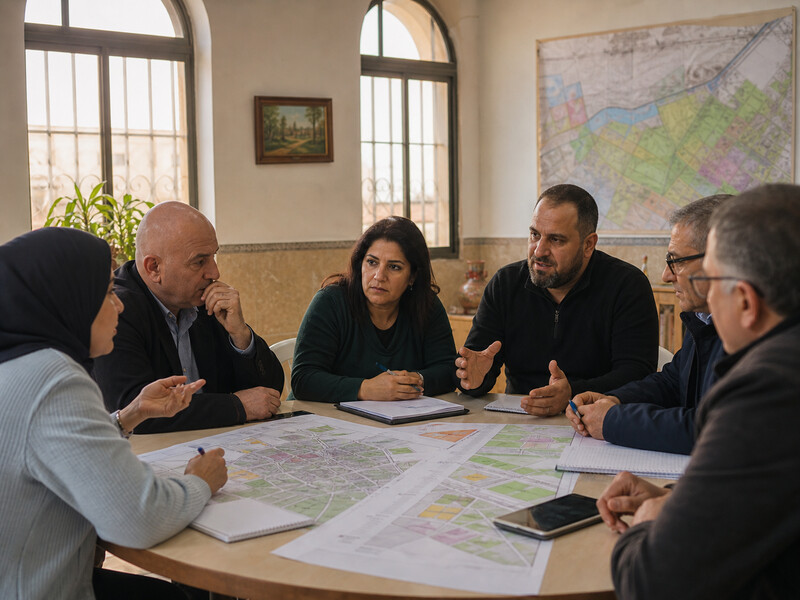 מפגש ממשל מקומי בקהילת מיעוט על רשתות שירות ופוליטיקה חמולתית