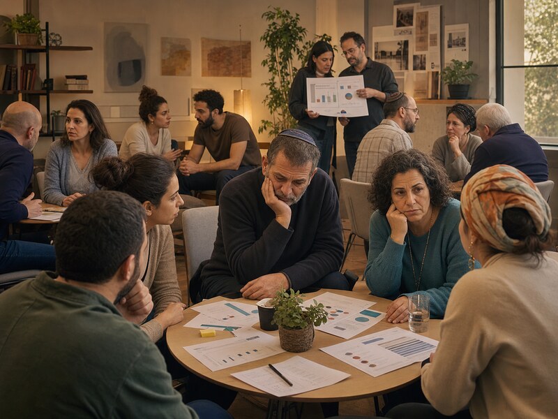 חוקרים ואנשי קהילה בוחנים שאלונים אנונימיים על קיטוב חברתי וחוסן לאחר טראומה לאומית