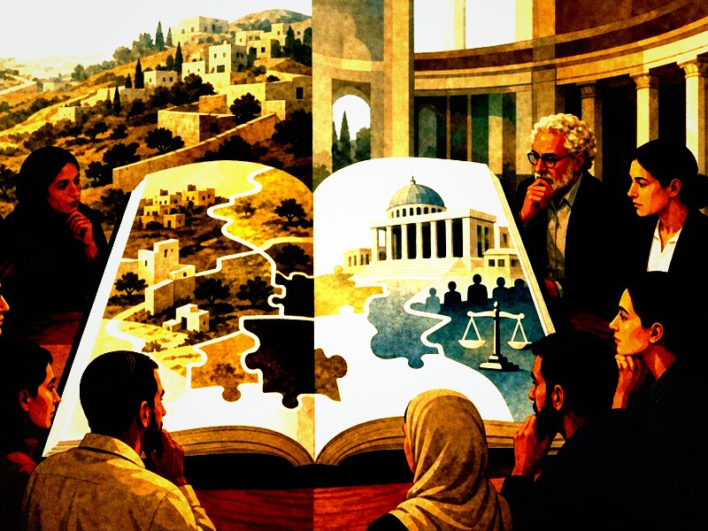איור עריכתי על המהפכה החוקתית והסדר הכלכלי החדש בישראל